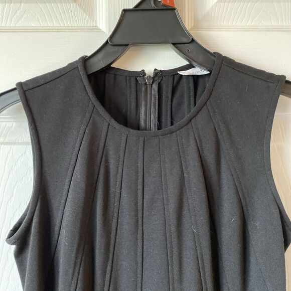 Calvin Klein Dress Women’s Small Black Dress Fit N Flare Dry Clean Only - Picture 2 of 14